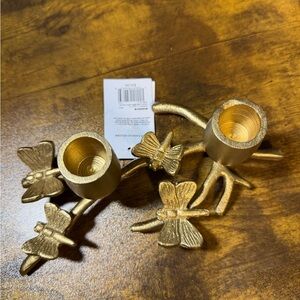 Dragonfly Candle Holder. NEW